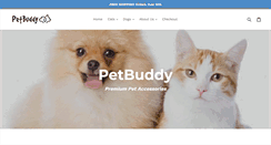 Desktop Screenshot of petbuddyshop.com